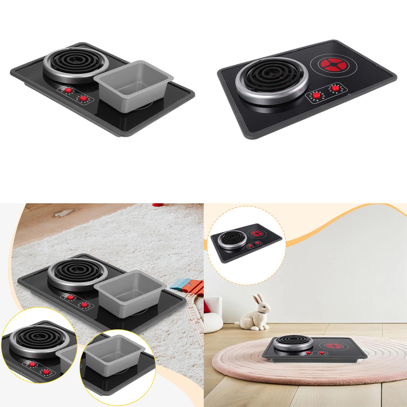 Kids Outdoor Kitchen Accessories - 어린이 주방 놀이용 스토브 장난감, 조명과