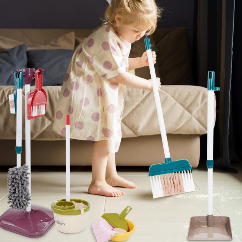 Kids Outdoor Broom - 어린이 시뮬레이션 생활 청소 장난감 어린이