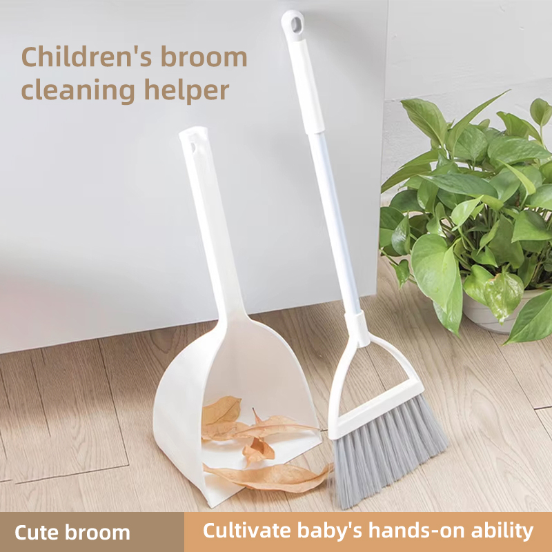 Kids Outdoor Broom - 가정용 주방 어린이 집안일 청소용 빗자루와