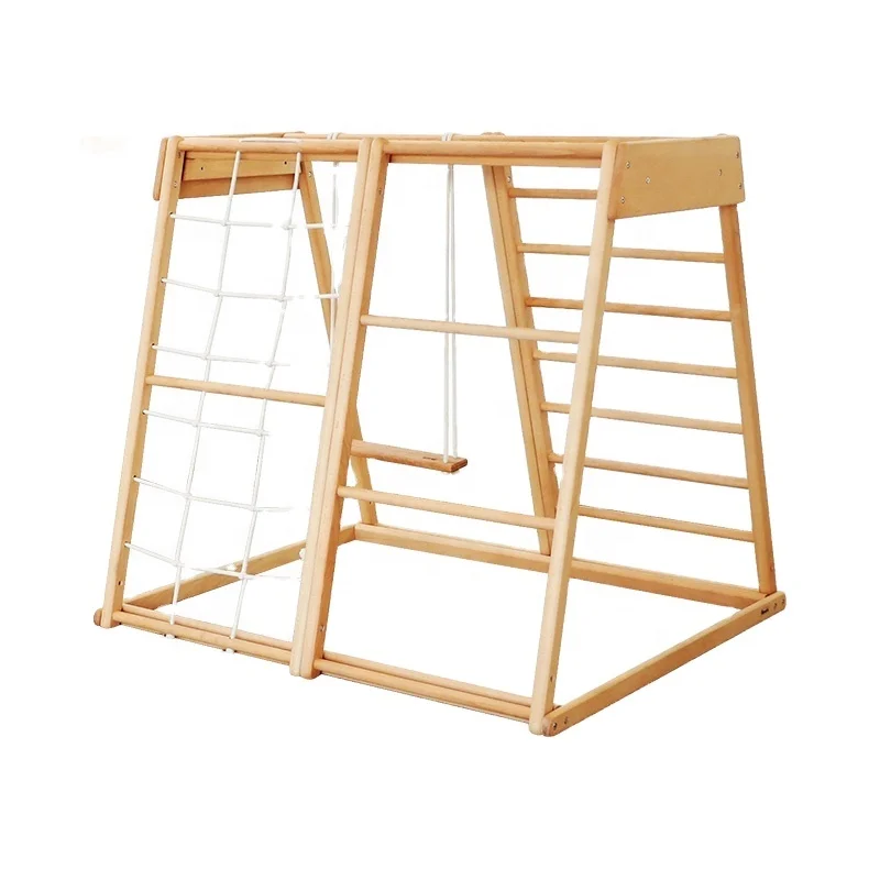 어린이 야외 로프 사다리 어린이용 나무 장난감 실내 나 - Kids Outdoor Climbing Frame 리뷰 및 가격