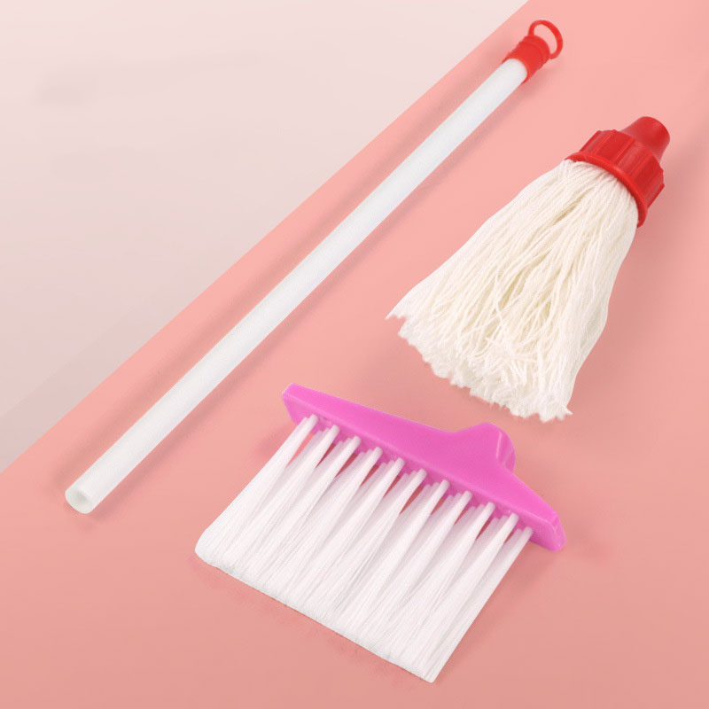 어린이용 시뮬레이션 라이프 청소 장난감, 먼지털이 청소 - Kids Outdoor Broom 리뷰 및 가격