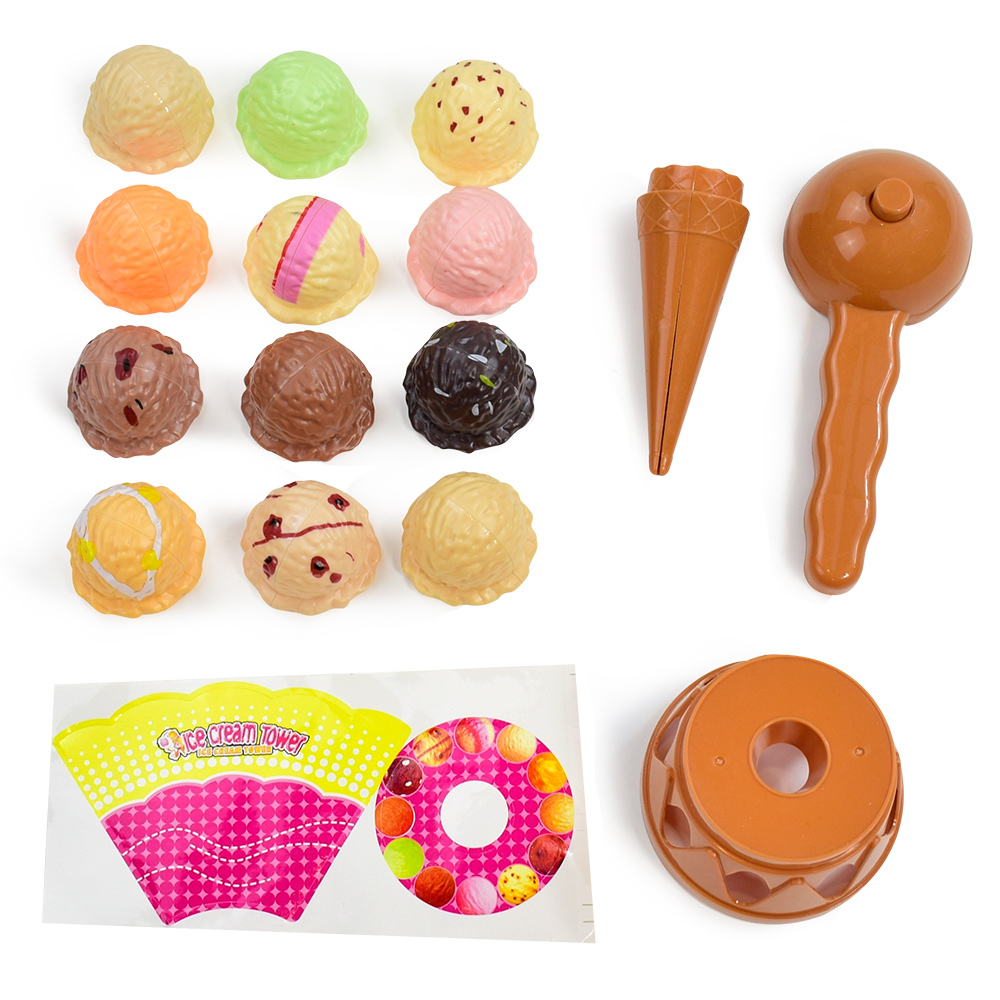 어린이 아이스크림 쌓기 게임 시뮬레이션 음식 쌓기 놀이 - Kids Outdoor Kitchen Accessories 리뷰 및 가격